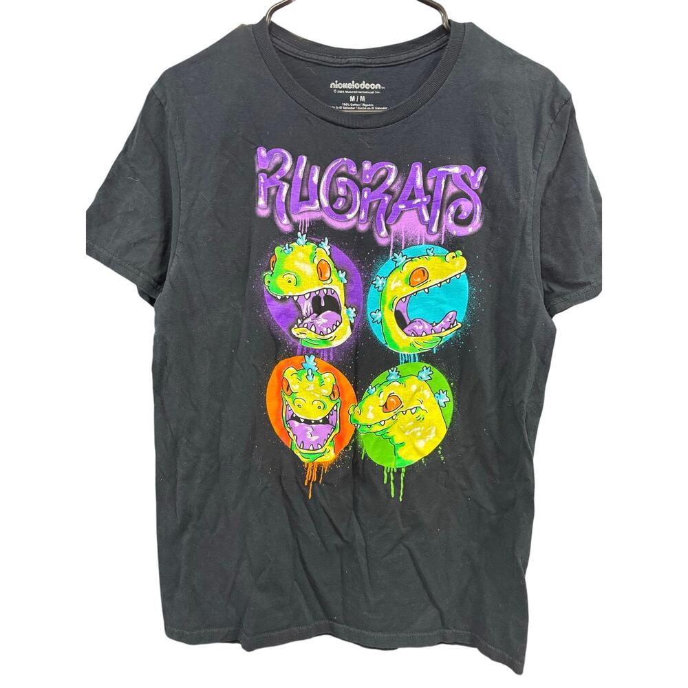 Black Rugrats Reptar SS - Nickelodeon - M